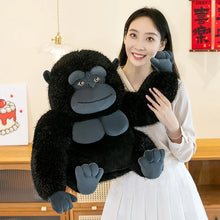 Lade das Bild in den Galerie-Viewer, Liebevoller Gorilla als XXL Plüschtier (ca. 27, 38 oder 50cm)