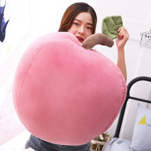 Lade das Bild in den Galerie-Viewer, Pinker Plüsch Apfel als Stofftier