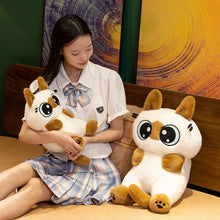 Lade das Bild in den Galerie-Viewer, Süßes Katzen Plüschtier im Comic Look