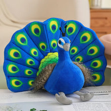 Lade das Bild in den Galerie-Viewer, Farbenfrohe Pfau Kuscheltiere (ca. 20cm)