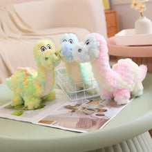 Lade das Bild in den Galerie-Viewer, Schillernde Dinosaurier Plüschtiere (ca. 25cm)