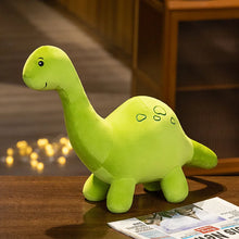 Lade das Bild in den Galerie-Viewer, Farbenfrohe Plüsch Dinos warten auf ein neues Zuhause