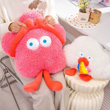 Lade das Bild in den Galerie-Viewer, Fluffige süße Mond, Wolke, Sonne, Stern Plüsch Kissen Stofftiere (ca. 25, 40 oder 55cm)