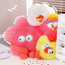 Lade das Bild in den Galerie-Viewer, Fluffige süße Mond, Wolke, Sonne, Stern Plüsch Kissen Stofftiere (ca. 25, 40 oder 55cm)