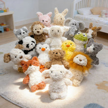 Lade das Bild in den Galerie-Viewer, Super Flauschige Elefant, Alpaca, Hase, Frosch, Ente, Panda Pinguin, Affe etc. Plüschtier (ca. 18cm)