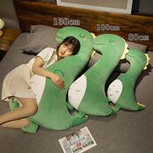 Lade das Bild in den Galerie-Viewer, XXL Reh, Dinosaurier, Gans oder Einhorn Plüsch Kissen (ca. 80-130cm)