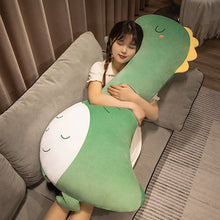 Lade das Bild in den Galerie-Viewer, XXL Reh, Dinosaurier, Gans oder Einhorn Plüsch Kissen (ca. 80-130cm)