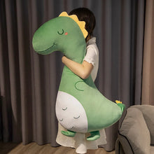 Lade das Bild in den Galerie-Viewer, XXL Reh, Dinosaurier, Gans oder Einhorn Plüsch Kissen (ca. 80-130cm)