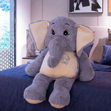 Lade das Bild in den Galerie-Viewer, Lila Laune Comic Elefant Stofftier (ca. 38 - 68cm)