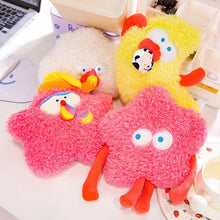 Lade das Bild in den Galerie-Viewer, Fluffige süße Mond, Wolke, Sonne, Stern Plüsch Kissen Stofftiere (ca. 25, 40 oder 55cm)