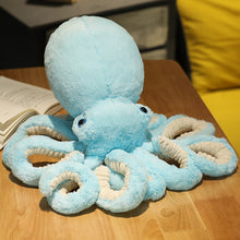 Lade das Bild in den Galerie-Viewer, Jetzt Großes Oktopus Kuscheltier (ca. 65cm oder 90cm) bei Kuscheltiere.store kaufen