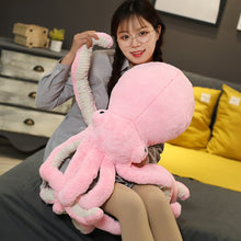 Lade das Bild in den Galerie-Viewer, Jetzt Großes Oktopus Kuscheltier (ca. 65cm oder 90cm) bei Kuscheltiere.store kaufen