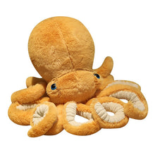 Lade das Bild in den Galerie-Viewer, Jetzt Großes Oktopus Kuscheltier (ca. 65cm oder 90cm) bei Kuscheltiere.store kaufen