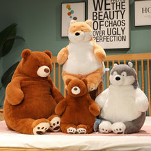 Lade das Bild in den Galerie-Viewer, Jetzt Kuscheltier Panda, Tiger, Wolf, Ente, Bär, Hund, Krokodil (ca. 45cm, 60cm, 80cm) bei Kuscheltiere.store kaufen