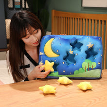 Lade das Bild in den Galerie-Viewer, Jetzt Spiel- und Kuschelkissen Sonne, Mond und Sterne bei Kuscheltiere.store kaufen