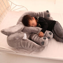 Lade das Bild in den Galerie-Viewer, Jetzt Super Süßer Flauschiger Plüsch Elefant Stofftier oder Kissen bei Kuscheltiere.store kaufen