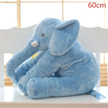 Lade das Bild in den Galerie-Viewer, Jetzt Super Süßer Flauschiger Plüsch Elefant Stofftier oder Kissen bei Kuscheltiere.store kaufen
