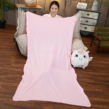 Lade das Bild in den Galerie-Viewer, Jetzt 3in1 Plüschtier, Kissen und Decke oder Handwärmer bei Kuscheltiere.store kaufen