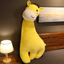 Lade das Bild in den Galerie-Viewer, Jetzt XXL Cartoon Giraffe Stofftier Kuscheltier (70cm oder 100cm) bei Kuscheltiere.store kaufen
