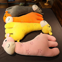 Lade das Bild in den Galerie-Viewer, Jetzt XXL Cartoon Giraffe Stofftier Kuscheltier (70cm oder 100cm) bei Kuscheltiere.store kaufen