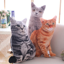 Lade das Bild in den Galerie-Viewer, Jetzt Katzen Kissen Plüschtiere - 3 Motive bei Kuscheltiere.store kaufen