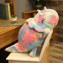 Lade das Bild in den Galerie-Viewer, Jetzt Regenbogen Dinos Stofftiere - Triceratops oder Stegosaurus bei Kuscheltiere.store kaufen