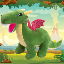 Lade das Bild in den Galerie-Viewer, Jetzt Drachen Dinosaurier mit Flügeln Plüschtier (60cm bis 110cm) bei Kuscheltiere.store kaufen