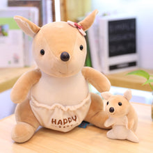 Lade das Bild in den Galerie-Viewer, Jetzt Süße Kuscheltiere mit Baby Stofftieren (Panda, Känguru, Pangolin, Igel, Polarbär) ca. 25cm bei Kuscheltiere.store kaufen