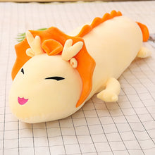 Lade das Bild in den Galerie-Viewer, Jetzt XXL Drachen Plüschie Stofftier - Anime Drache mit Kußmund (90-130cm) bei Kuscheltiere.store kaufen