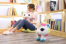 Lade das Bild in den Galerie-Viewer, Jetzt Bunte Manga Regenbogen Einhorn Kuscheltiere bei Kuscheltiere.store kaufen