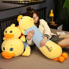 Lade das Bild in den Galerie-Viewer, Jetzt XXL Liegende Ente Stofftier - 80-120cm bei Kuscheltiere.store kaufen