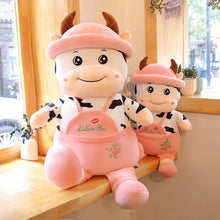 Lade das Bild in den Galerie-Viewer, Jetzt 50/80cm Kawaii Lustige Kuh Stofftier bei Kuscheltiere.store kaufen