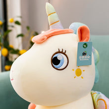 Lade das Bild in den Galerie-Viewer, Jetzt 50/60cm Große Kawaii Einhorn Stofftiere bei Kuscheltiere.store kaufen