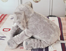 Lade das Bild in den Galerie-Viewer, Jetzt Super Süßer Flauschiger Plüsch Elefant Stofftier oder Kissen bei Kuscheltiere.store kaufen