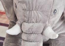 Lade das Bild in den Galerie-Viewer, Jetzt Super Süßer Flauschiger Plüsch Elefant Stofftier oder Kissen bei Kuscheltiere.store kaufen