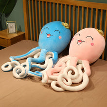Lade das Bild in den Galerie-Viewer, Jetzt Lustiger XXL Oktopus Stofftier 80/100cm bei Kuscheltiere.store kaufen