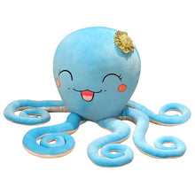 Lade das Bild in den Galerie-Viewer, Jetzt Lustiger XXL Oktopus Stofftier 80/100cm bei Kuscheltiere.store kaufen