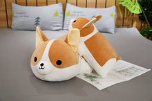 Lade das Bild in den Galerie-Viewer, Jetzt Corgi Stofftier im Extragroßen XXL Format (40 bis 85cm) bei Kuscheltiere.store kaufen