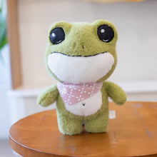 Lade das Bild in den Galerie-Viewer, Jetzt Niedlicher Frosch als Stofftier in verschiedenen Motiven (ca 25cm) bei Kuscheltiere.store kaufen