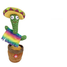 Lade das Bild in den Galerie-Viewer, Jetzt Tanzender Plüsch Kaktus mit Musik - Lustige Geschenkidee bei Kuscheltiere.store kaufen