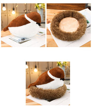 Lade das Bild in den Galerie-Viewer, Jetzt Niedlicher Sperling Stofftier mit Nest bei Kuscheltiere.store kaufen