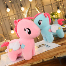 Lade das Bild in den Galerie-Viewer, Jetzt Super Niedliches Einhorn Kuscheltier - Blau oder Pink bei Kuscheltiere.store kaufen