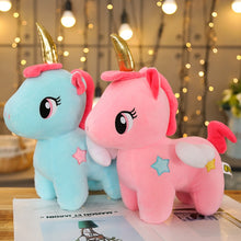 Lade das Bild in den Galerie-Viewer, Jetzt Super Niedliches Einhorn Kuscheltier - Blau oder Pink bei Kuscheltiere.store kaufen