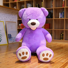 Lade das Bild in den Galerie-Viewer, Jetzt XXL Teddy Bär (ca. 1M) mit süßen Lächeln - viel Farben zur Wahl bei Kuscheltiere.store kaufen