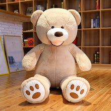 Lade das Bild in den Galerie-Viewer, Jetzt XXL Teddy Bär (ca. 1M) mit süßen Lächeln - viel Farben zur Wahl bei Kuscheltiere.store kaufen