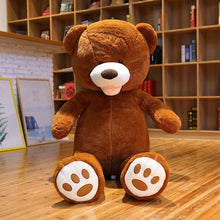 Lade das Bild in den Galerie-Viewer, Jetzt XXL Teddy Bär (ca. 1M) mit süßen Lächeln - viel Farben zur Wahl bei Kuscheltiere.store kaufen