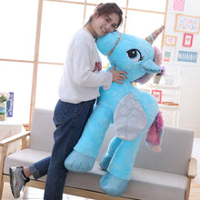 Lade das Bild in den Galerie-Viewer, Jetzt Das Einhorn als Plüsch Kuscheltier (50/60/90cm) bei Kuscheltiere.store kaufen