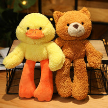 Lade das Bild in den Galerie-Viewer, Jetzt Kawaii Plüschige Enten, Ferkel, Kätzchen, Hund, Häschen oder Äffchen Plüschtiere (ca. 30cm) bei Kuscheltiere.store kaufen