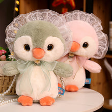 Lade das Bild in den Galerie-Viewer, Jetzt Flauschige und Liebliche Pinguin oder Hasen Kuschel Tasche bei Kuscheltiere.store kaufen