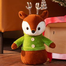 Lade das Bild in den Galerie-Viewer, Jetzt Weihnacht Stofftiere - zur Deko Geschenkidee Elch, Schneemann oder Weihnachtsmann ca. 40cm bei Kuscheltiere.store kaufen